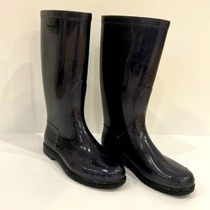 Valentino Lace print rain boots size 39